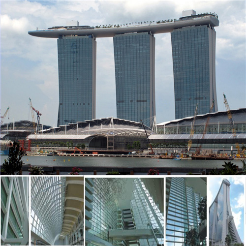 新加坡滨海湾金沙娱乐城幕墙钢结构工程